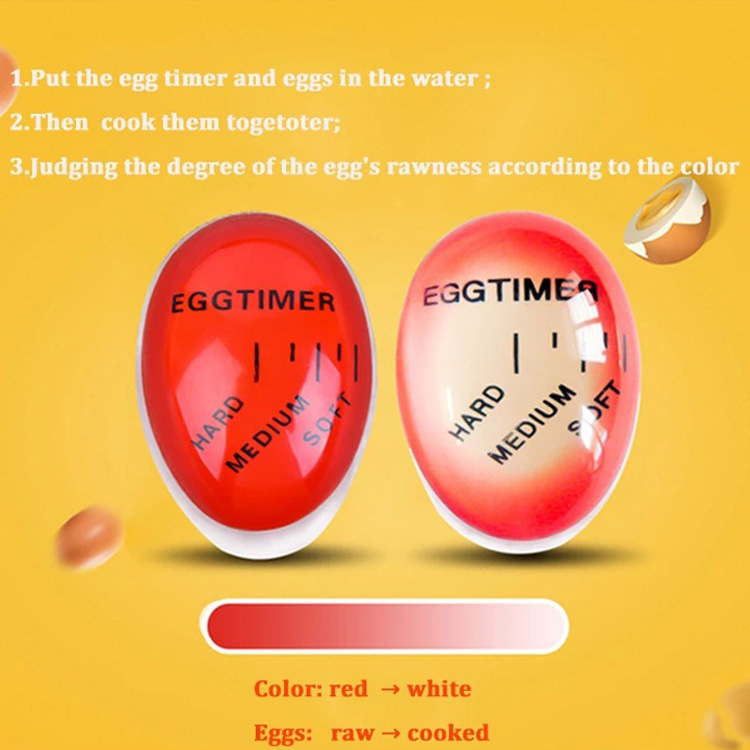 Korduvkasutatav kuumustundlik värvi muutev munataimer - 4