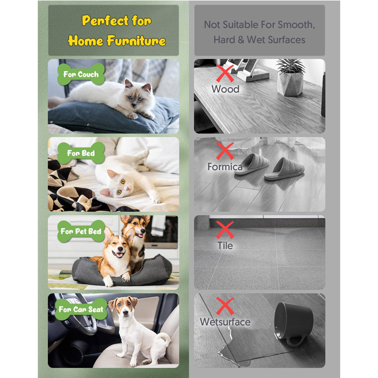 Večpovršinski valjček za odstranjevanje vlaken za hišne ljubljenčke Odstranjevanje pasjih dlak - 6
