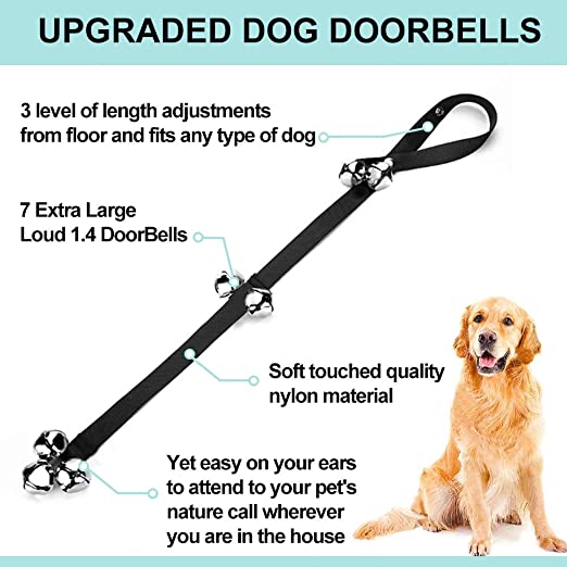 ချိန်ညှိနိုင်သောအိမ်လေ့ကျင့်ရေး Puppy Potty Dog Doorbell - 3 
