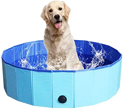 Складной складной ПВХ инструмент для ванны домашних собак