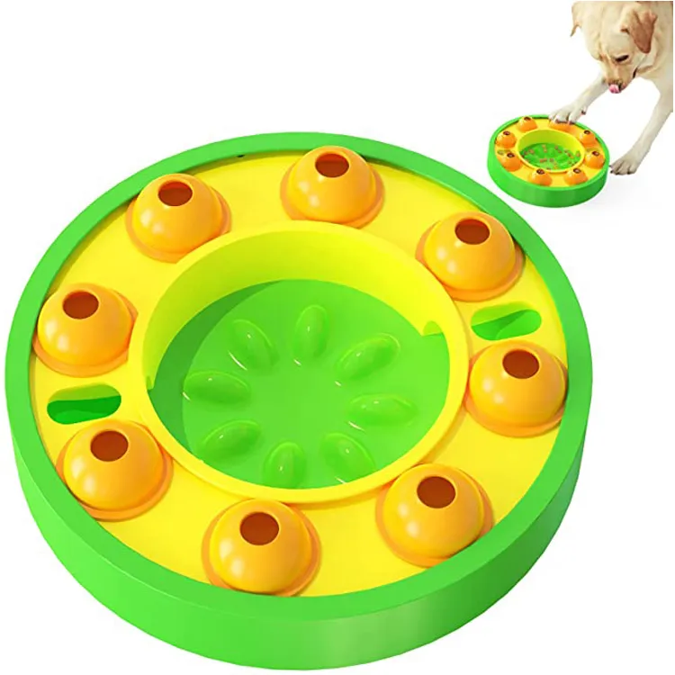 Interactive Game Training Dogs Slow Feeders Bowl Toy