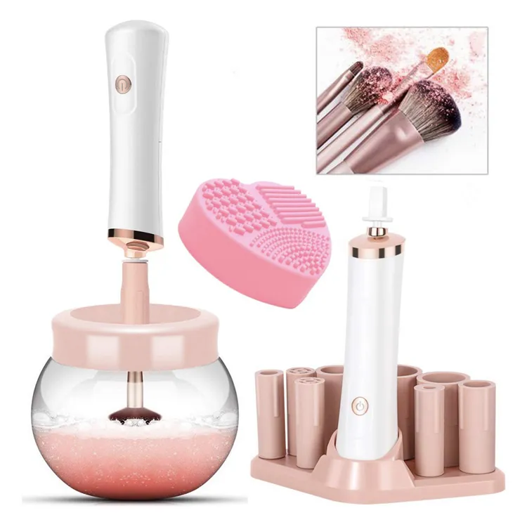 Elektrisk kosmetisk spinner Makeup Brush Cleaner och torktumlare