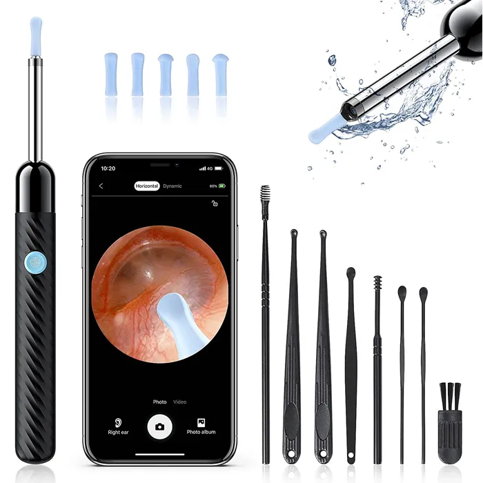 Uirlis Pioc Endoscope Leictreach WIFI Remover Earwax