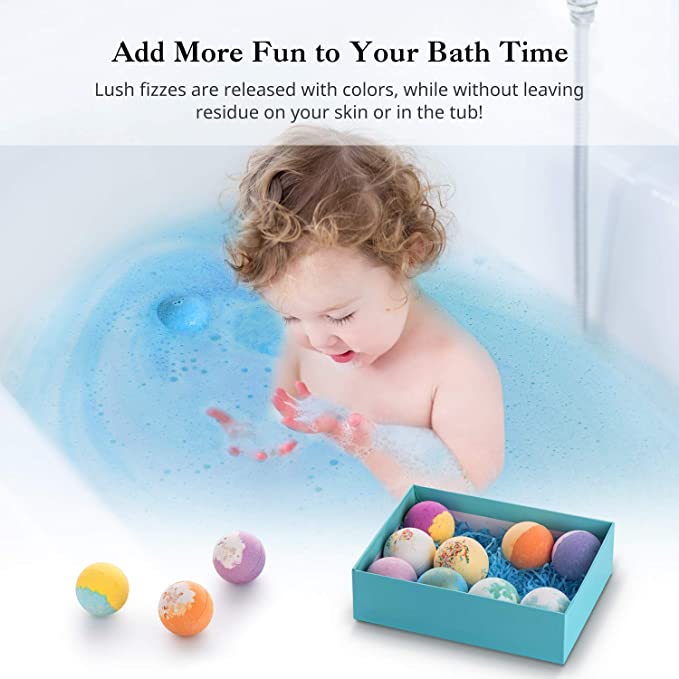 Essential Oil Handmade Natural Kids Organic Bath Bomb Set - 2