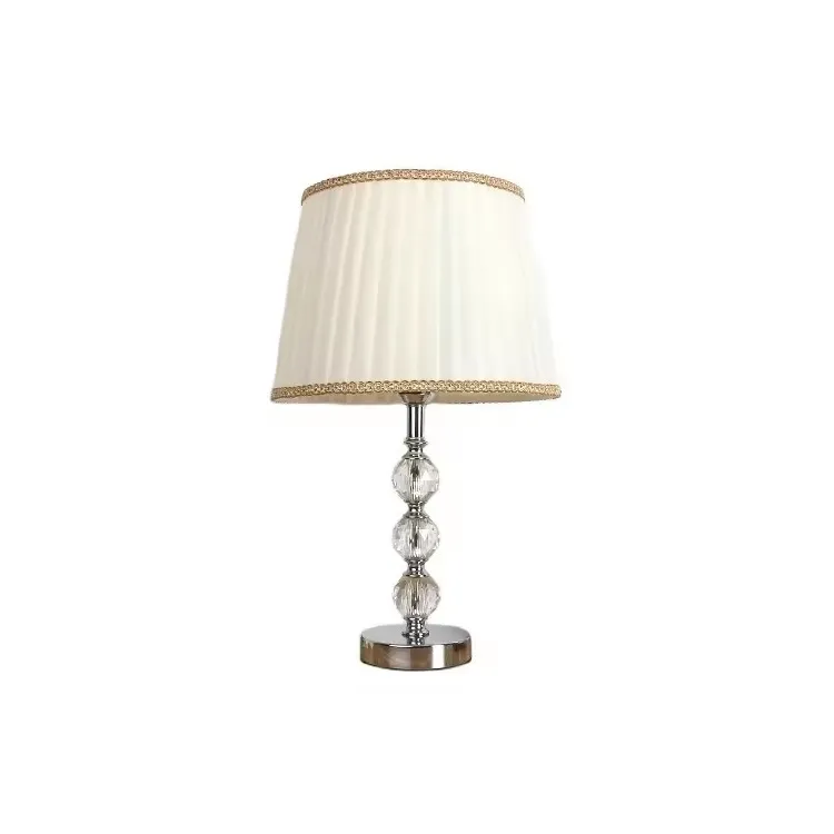 European Modern Crystal Luxury Led Bedroom Table Lamp