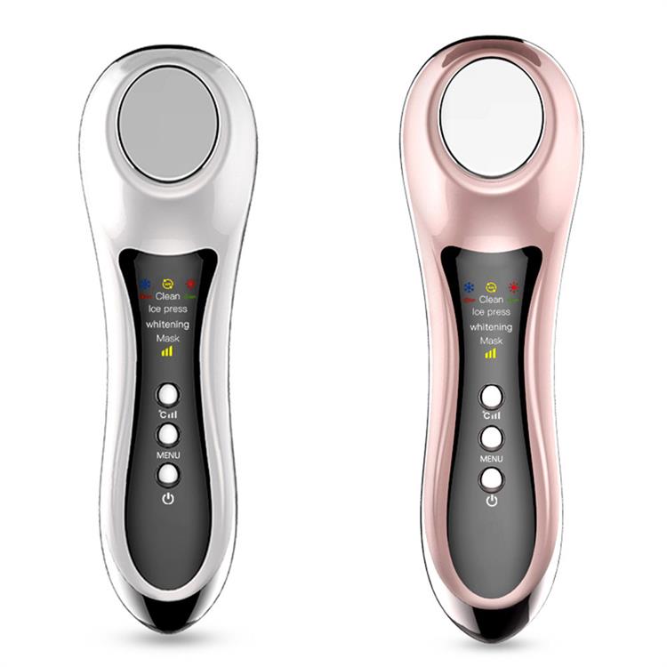 Hot and Cold Face Massager Toning Ion Facial Device
