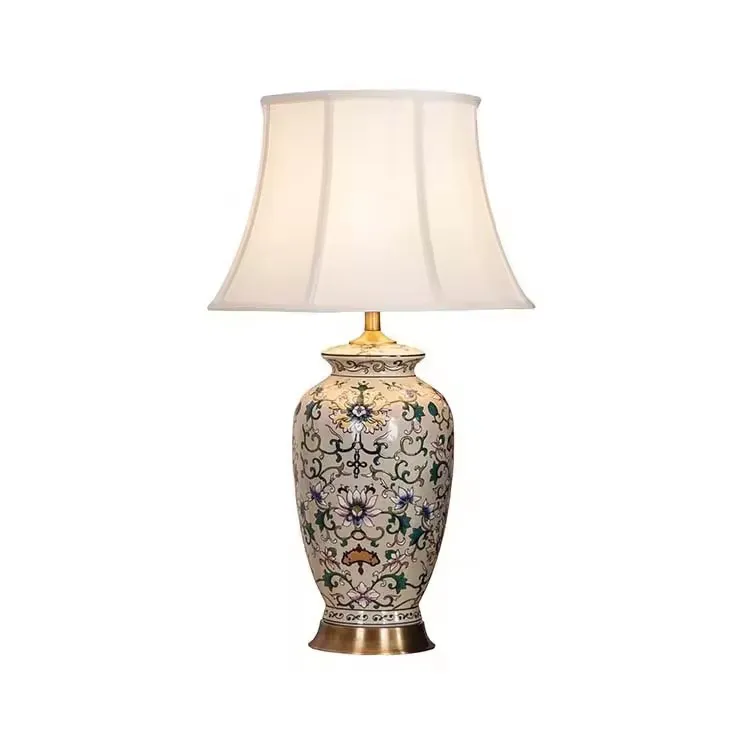 Hot Sale Customized Home Goods Ceramic Classic Table Lamp