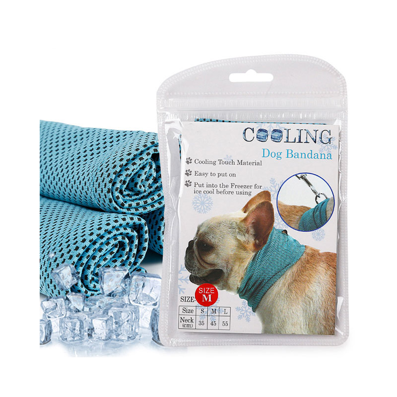 Instant Cooling Pet Bandana für Hund und Katze