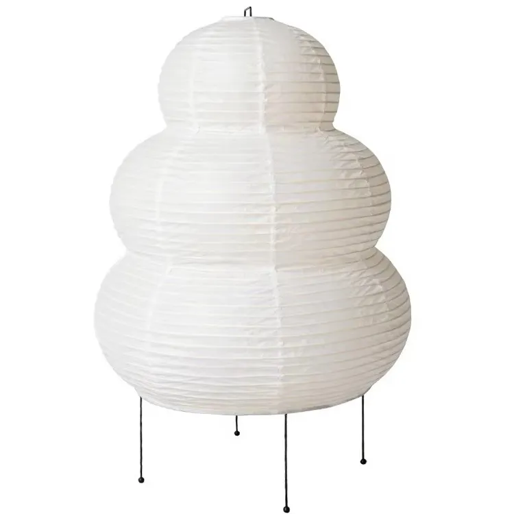 Japanese Living Room Bedroom Hotel LED Paper Table Lamp