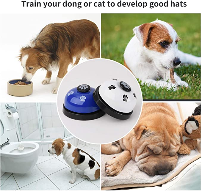 Campana de entrenamiento antideslizante para cachorros de perros y mascotas - 4 