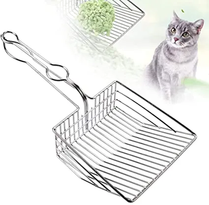 Non-Stick Urine Metal Sifter Cat Litter Scoop