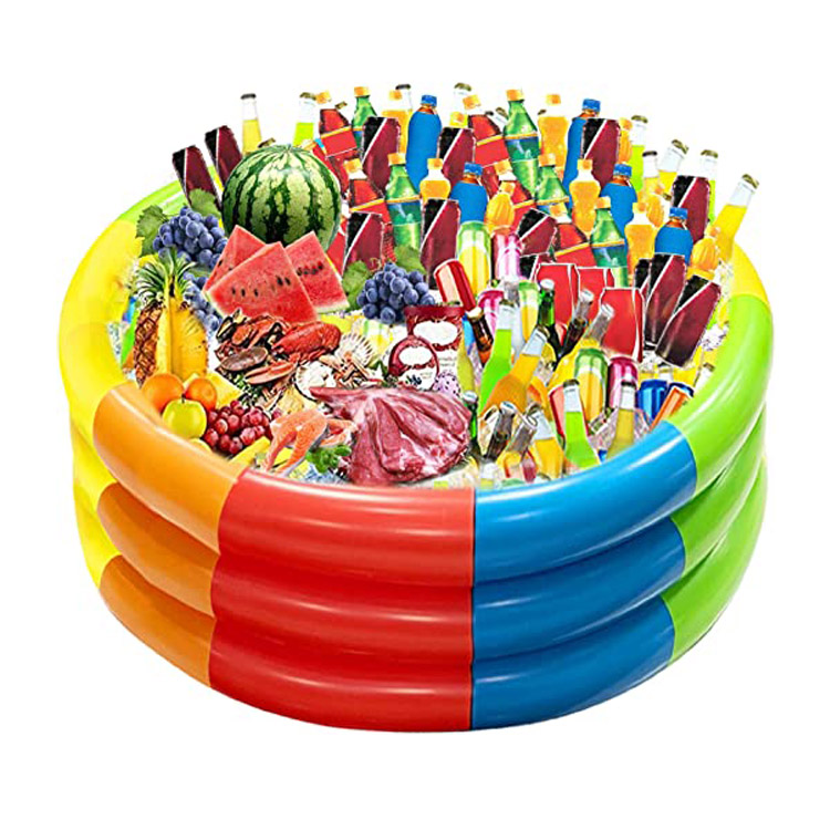 Outdoor Party Ice Tray Buffet Bucket Inflatable Cooler