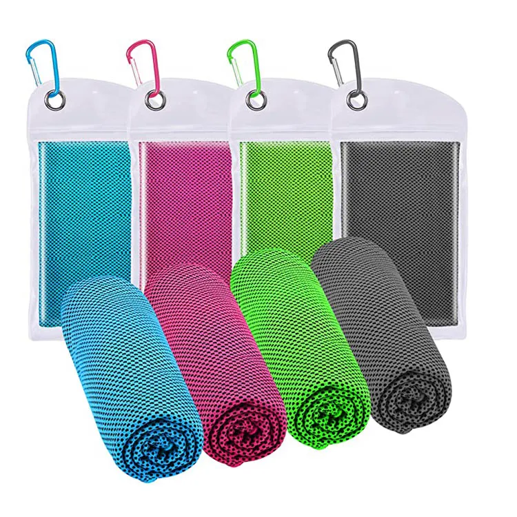 Outdoor Travel Soft Microfiber Ice Instant Cooling Towel