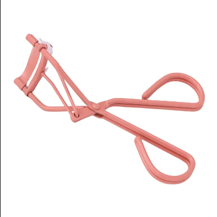 Pink Stainless Steel Wire Light White Curler Eyelash Curler