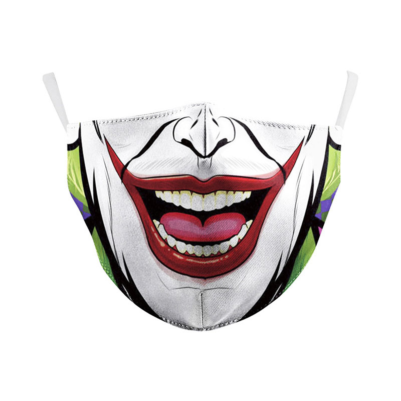 PM2.5 Cosplay Print Whaable Face Mouth Face Cover