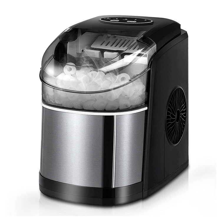 Portable Countertop Self-Cleaning Ice Maker Machine