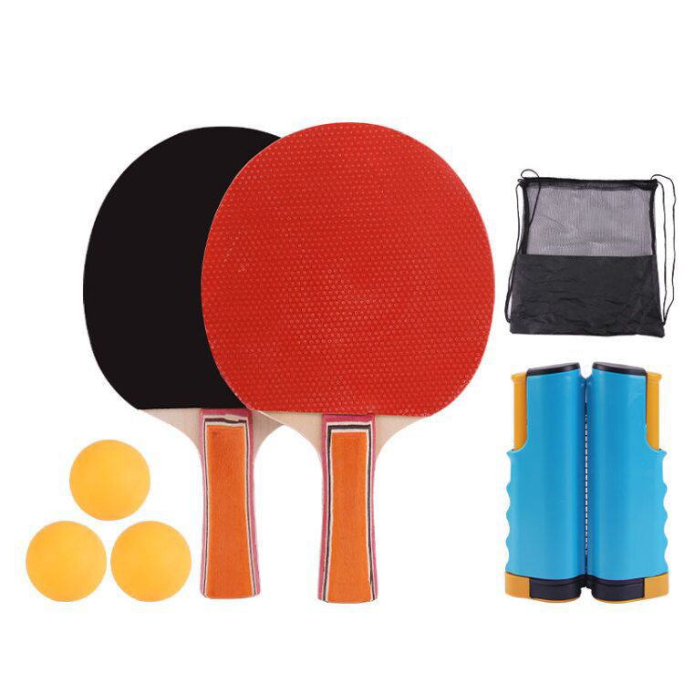 Retractable Table Tennis Net Rack Set