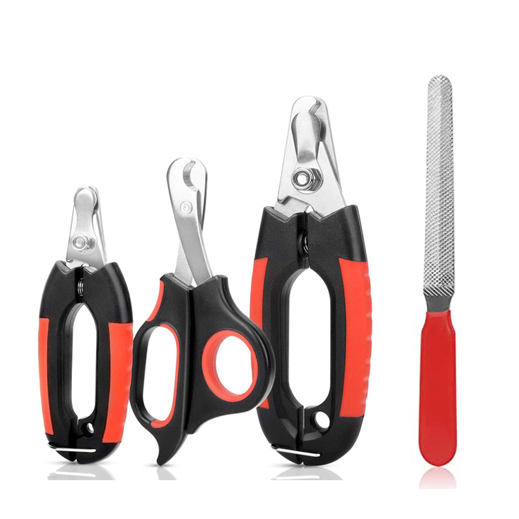Stainless Steel Dog Pet Nail Clippers and Trimmer Set