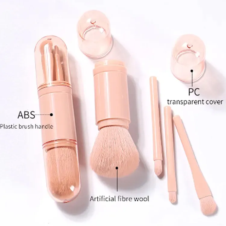 Travel Makeup Brush Set Vegan High Quality Makeup Brush Set