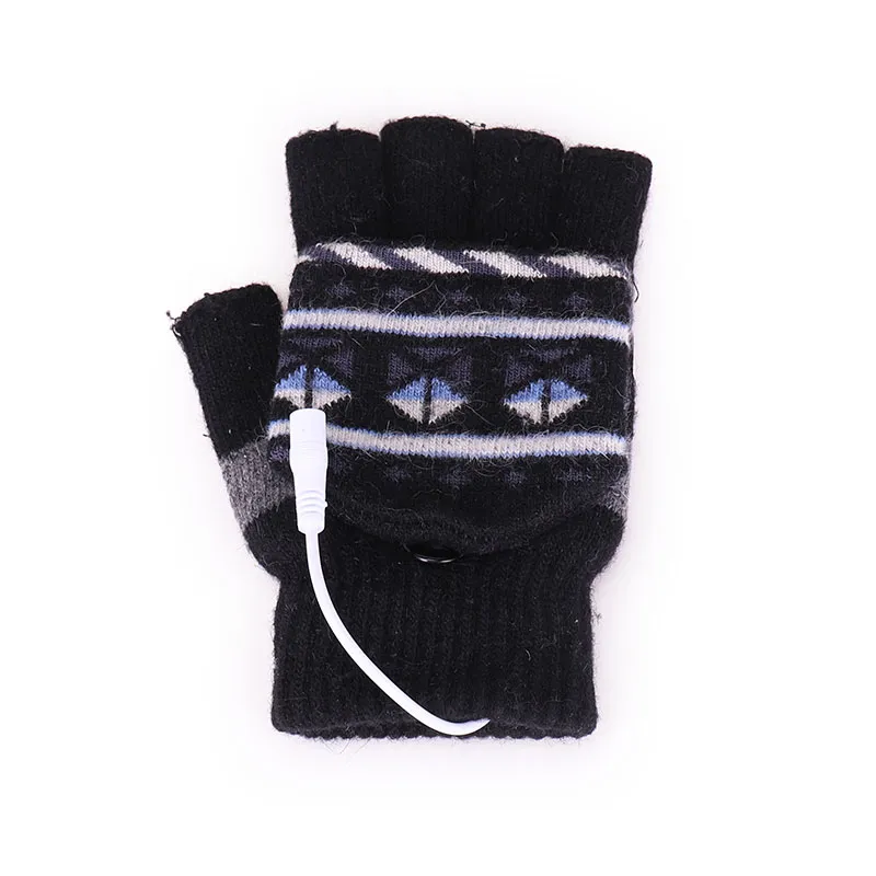 Трикотажні рукавички з електричним нагріванням USB