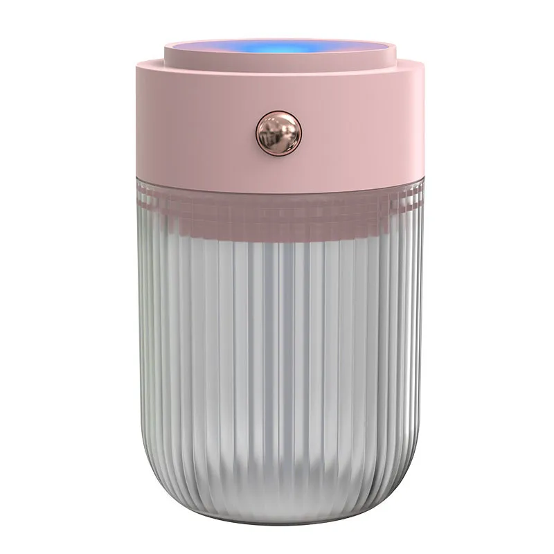 USB Mini Air Humidifier na May Makukulay na Ilaw