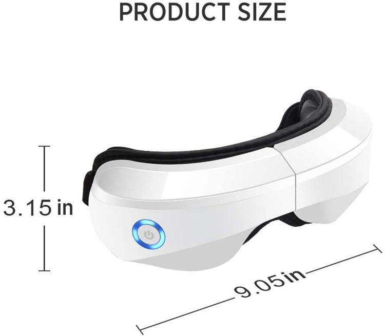 Wireless Bluetooth Vibration Electric Eye Massager with Heat - 1