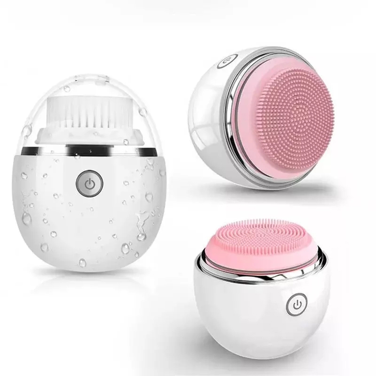 Wireless Charging Electric Sonic Vibrating Facial Cleansing Brush
