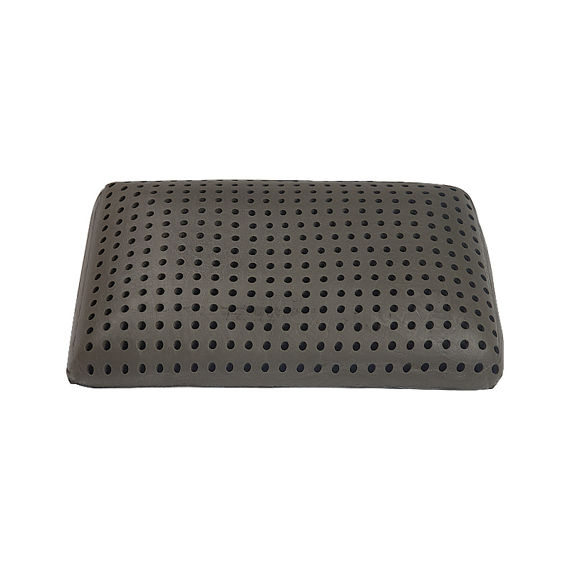 Bamboo Charcoal Gel Infused Memory Foam Pillow with Holes - 7