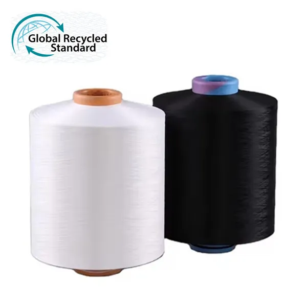 What is the difference between polyester yarn and recycled polyester yarn?