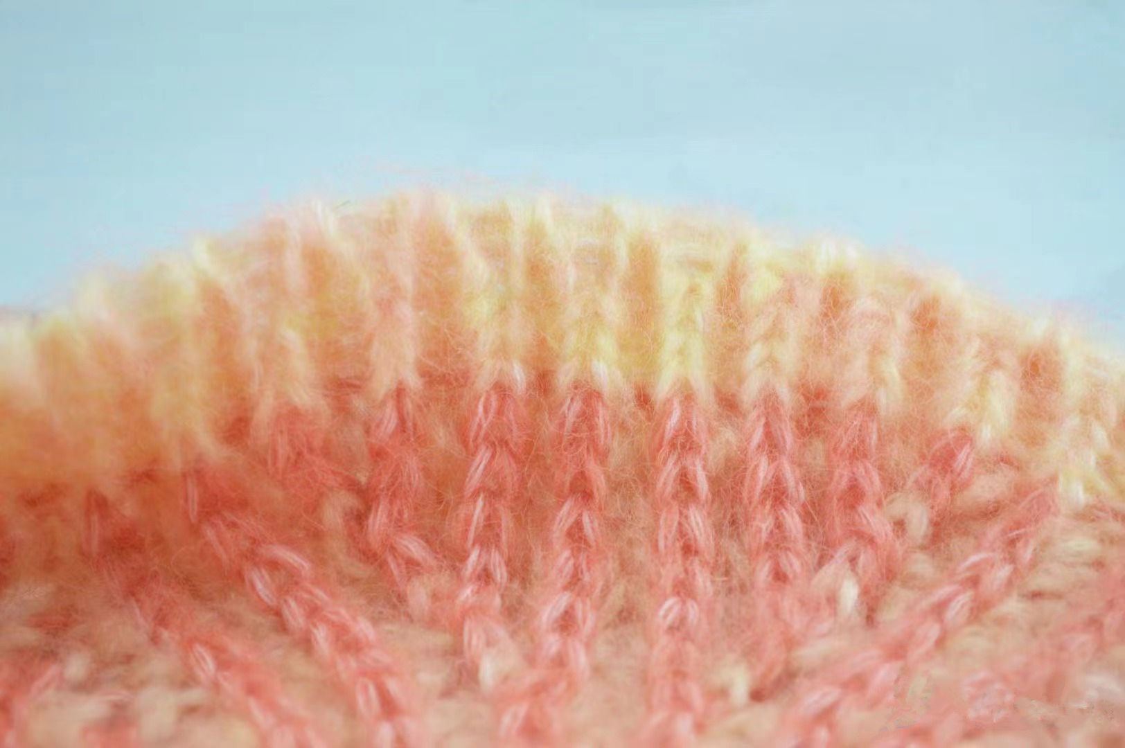 46% Acrylic 30% polyester 16% Nylon 8%Wool Multi Color Crochet Yarn - 2