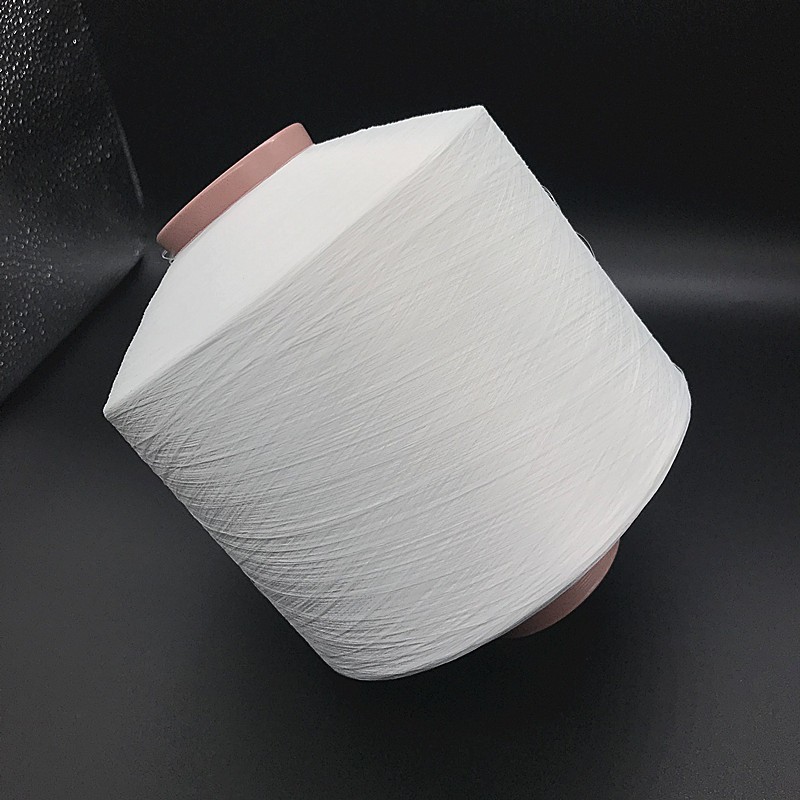 50D TBR raw white polyester twist yarn