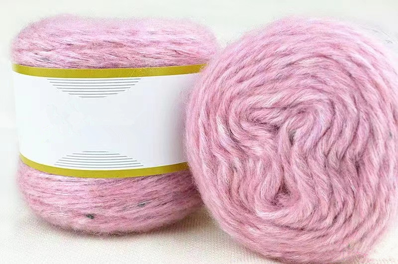 80% Acrylic 20% Polyester Blended 1.5NM Multi Color Crochet Yarn