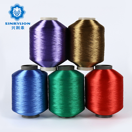 Colored Twisted Dope Dyed Polyester Yarn Manufacturer - 0 
