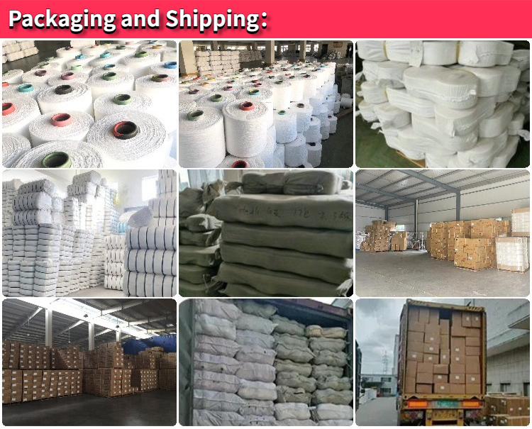 Polyester Textured Yarn Manufacturer Product Packaging and Shipping
