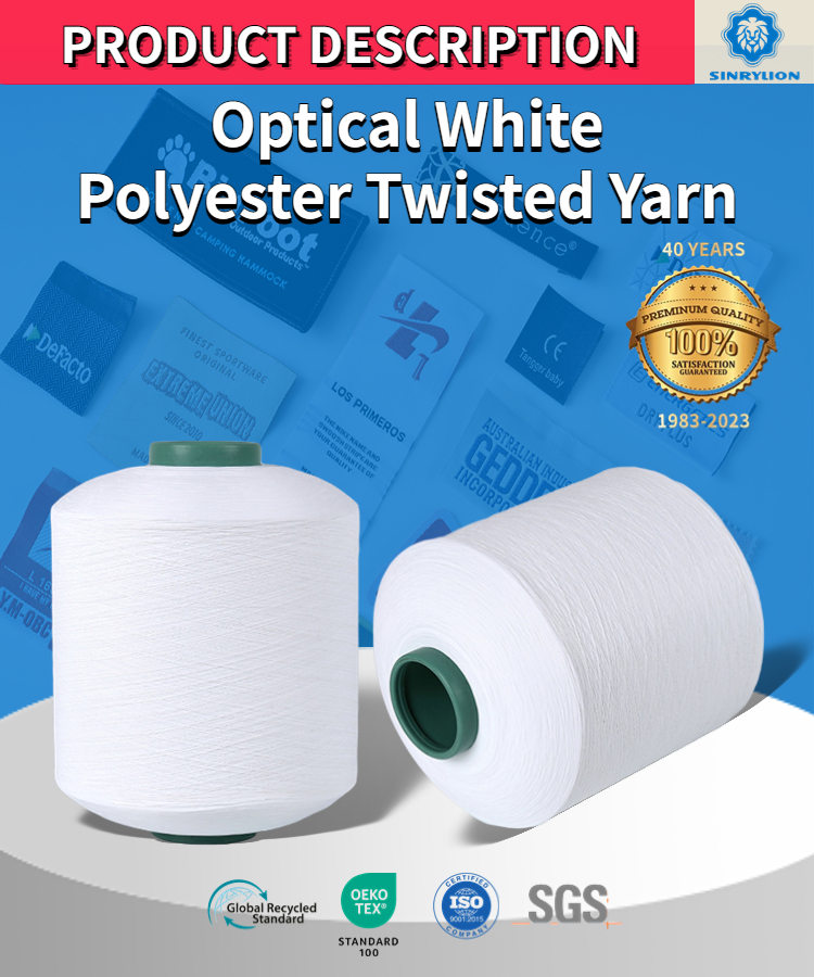 Polyester Twisted Yarn Supplier Polyester Twisted Yarn