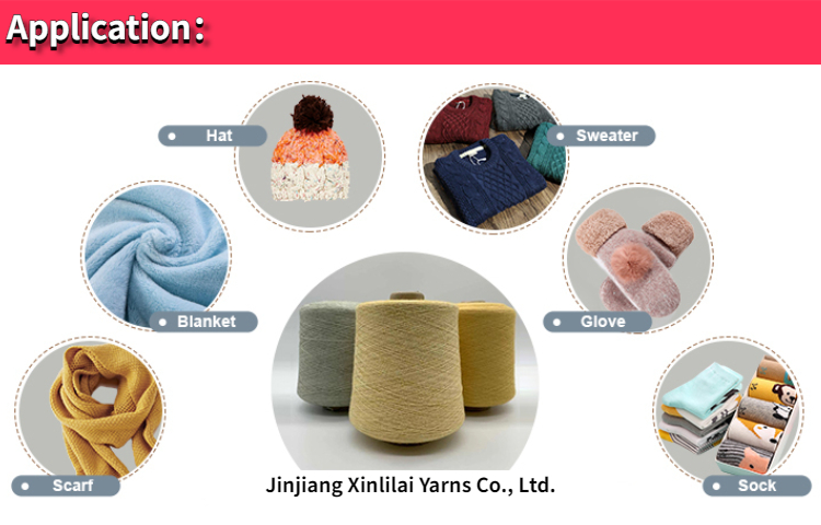 Feather Yarn With Glass Product Application