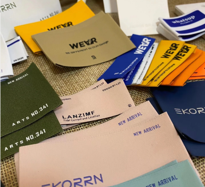 woven label yarn