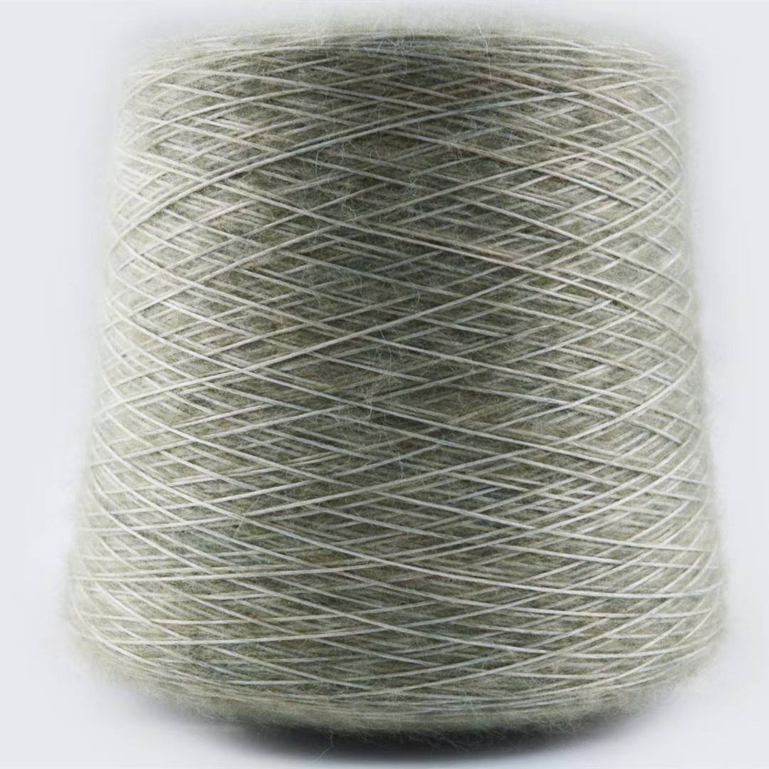 뜨개질을 위한 다 색깔 크로셰 뜨개질 무지개 털실 6.2NM 공상 털실