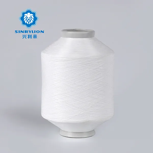 Raw White Nylon Twisted Yarn