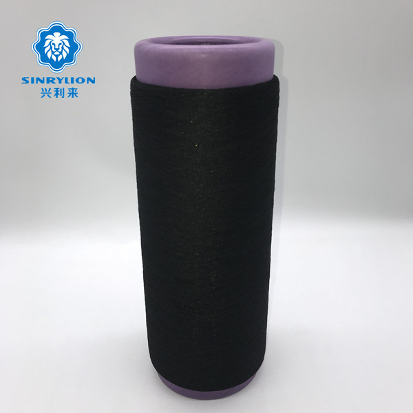 Spandex Blended Polyester Shoe Upper Yarn - 1