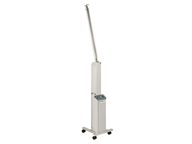 Double-Tube Stainless Steel UV Lamp Trolley