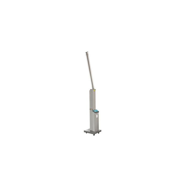 Double-tube Stainless Steel UV Lamp Trolley With Infrared Sensing