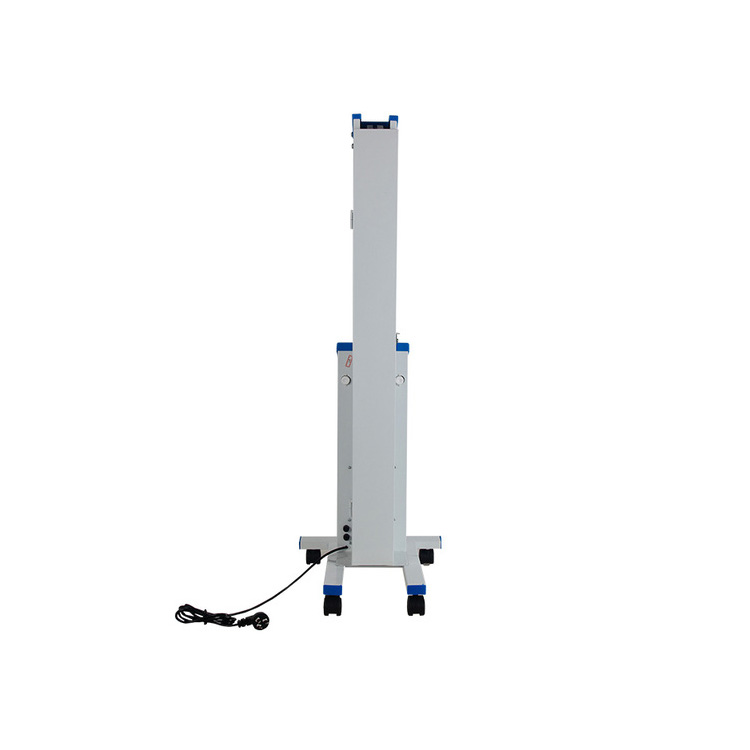 Portable Medical Double-Tube Carbon Steel UV Lamp Trolley Sterilizer - 1