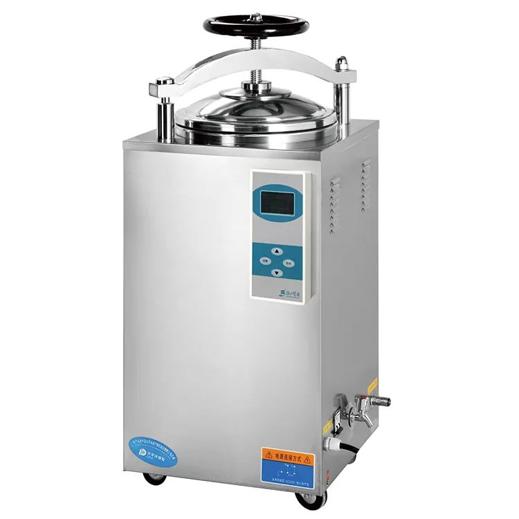 Vertical pressure steam sterilizer mushroom autoclave sterilization equipments