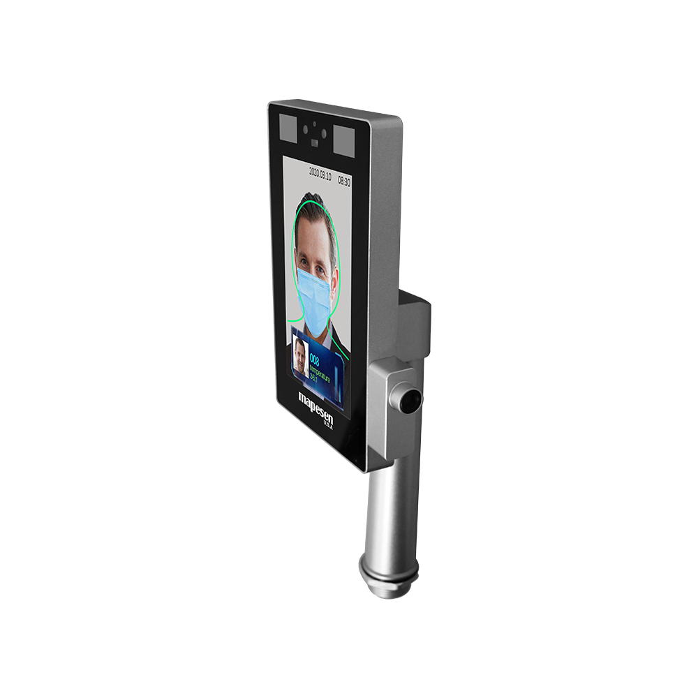Ai Face Recognition Wrist Body Temperature Infared Thermal Scanner Access Control System