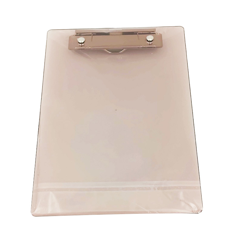 Clear A5 Plastic Clipboard - 1