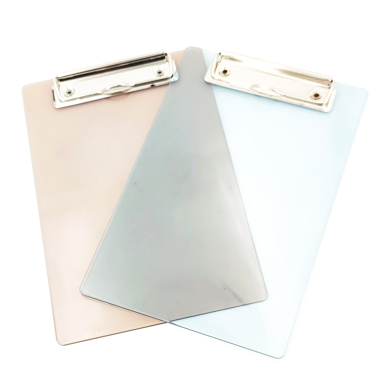 Clear A5 Plastic Clipboard - 3