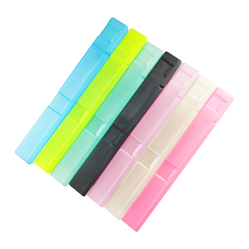 Multicolor Plastic Pencil Case - 3 