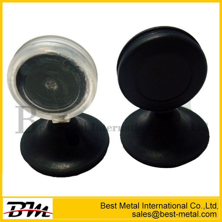 Mini Round Anti-Theft Display Retractors Na May Metal Sticking Plate End