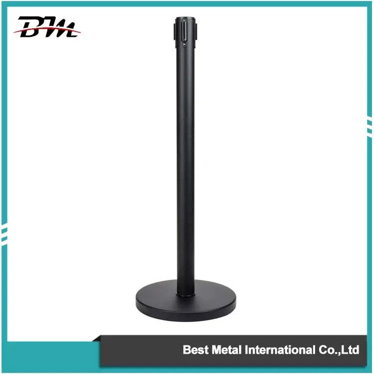 Black Crowd Control Stanchion